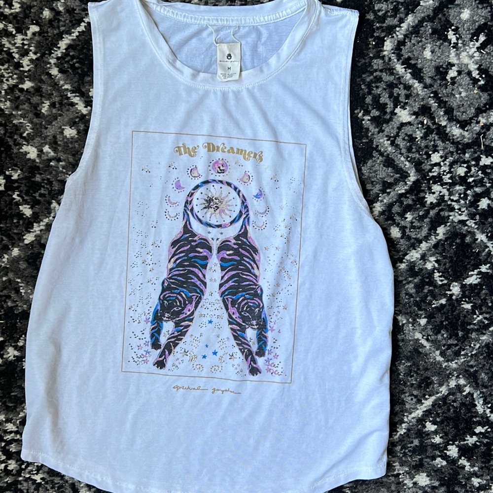 Spiritual Gangster Tank Top Tiger Size Medium